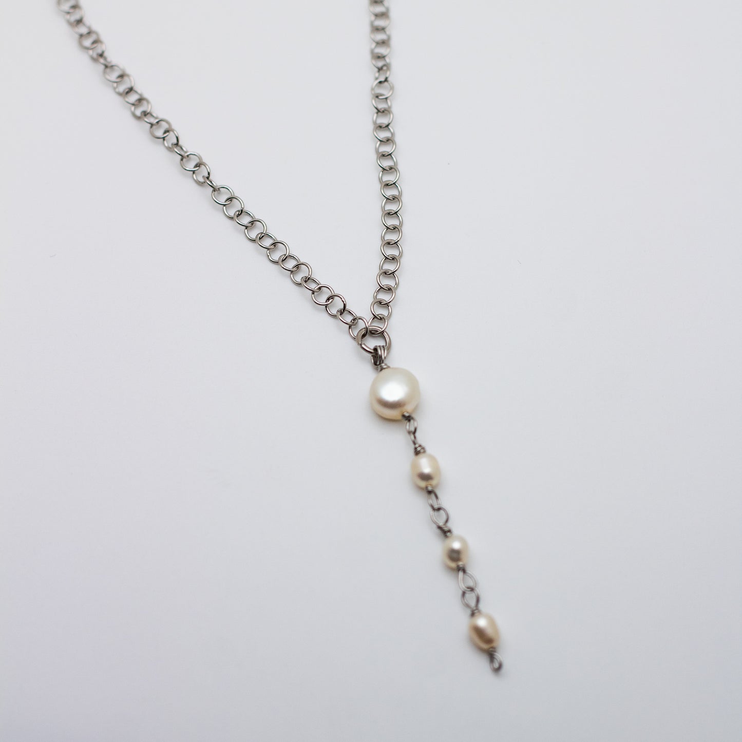 Freshwater Pearl Drop Necklace