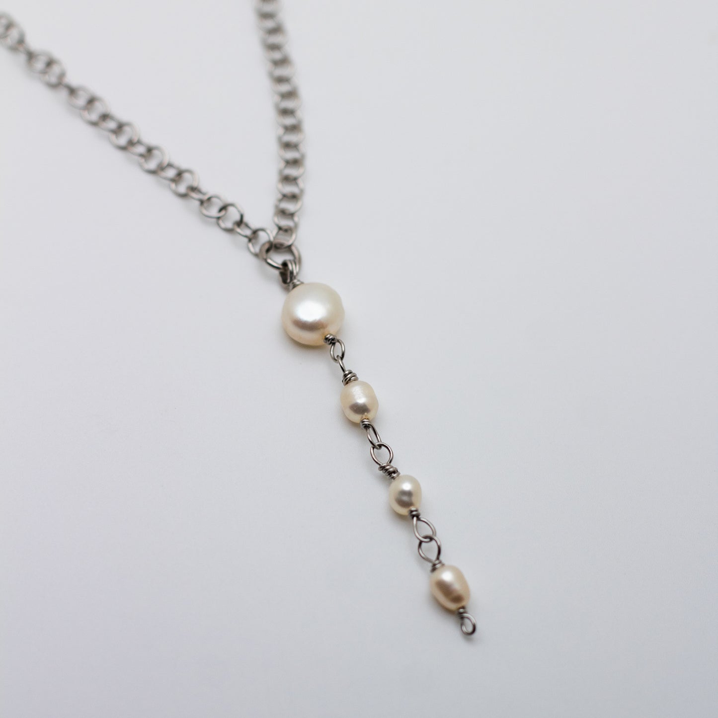 Freshwater Pearl Drop Necklace