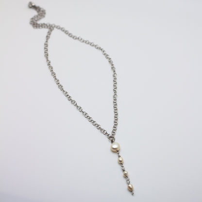 Freshwater Pearl Drop Necklace