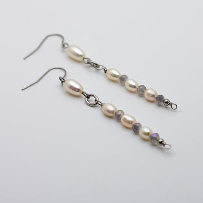 Freshwater Pearl Elegant Drop Earrings