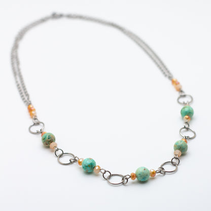 Peruvian Turquoise Necklace