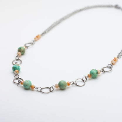 Peruvian Turquoise Necklace