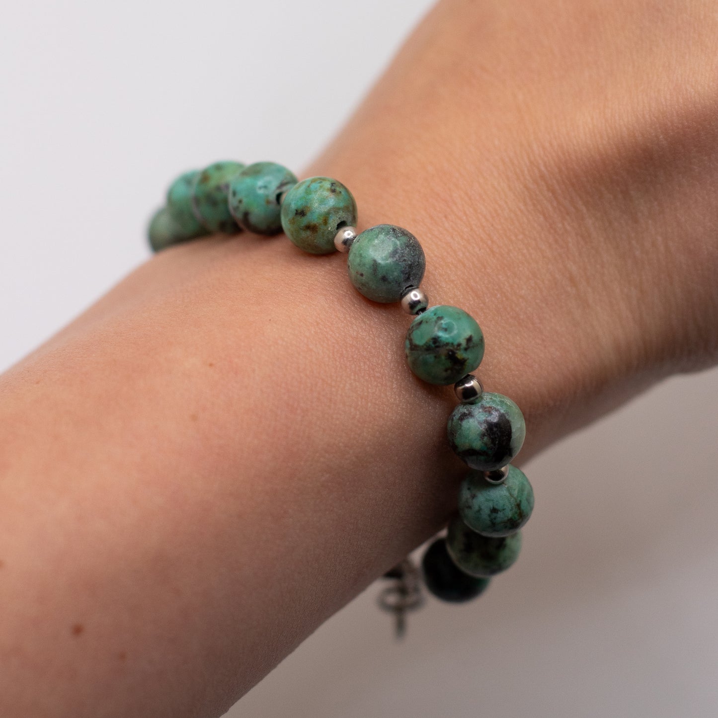 The Deb Bracelet | African Turquoise Gemstone