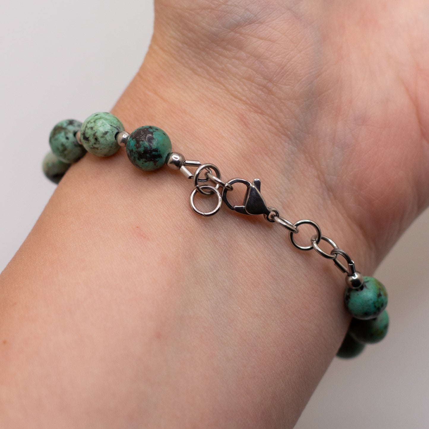 The Deb Bracelet | African Turquoise Gemstone