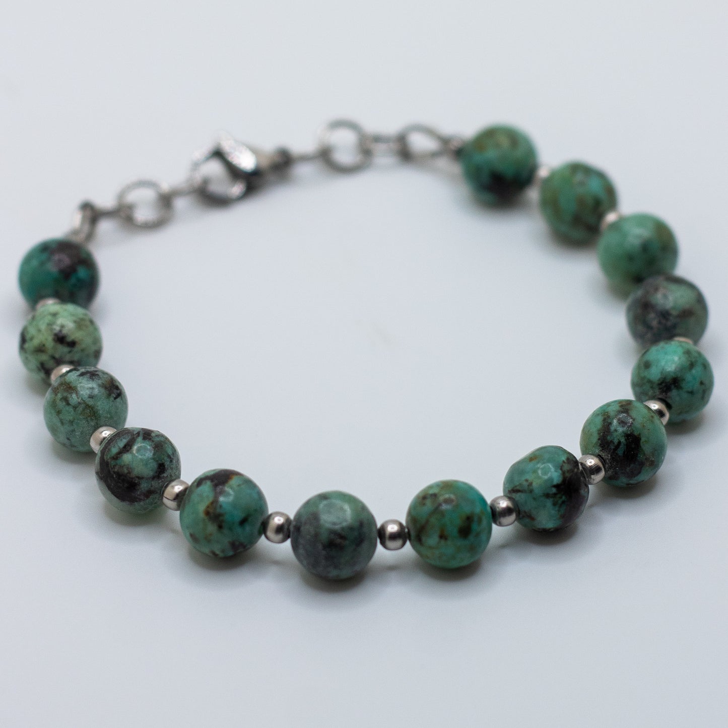 The Deb Bracelet | African Turquoise Gemstone