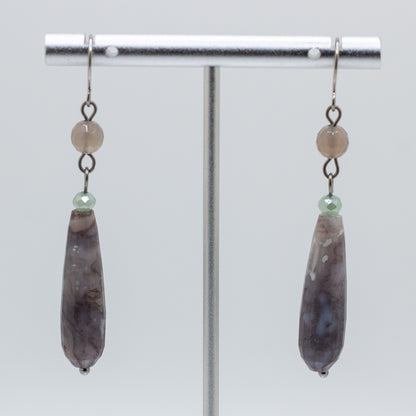 Chalcedony Drop Earrings