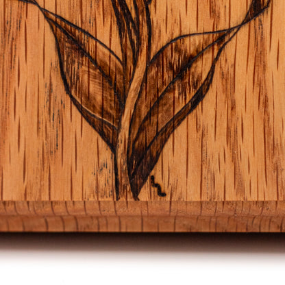 Lily of the Valley Oak Flower Press 8" x 5.5"