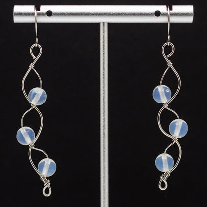 Opalite Swirl Earrings