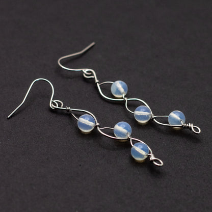 Opalite Swirl Earrings
