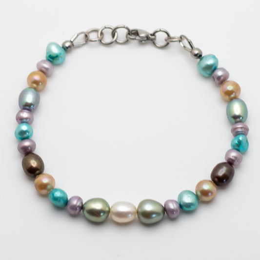Colorful Pearl Mix Bracelet