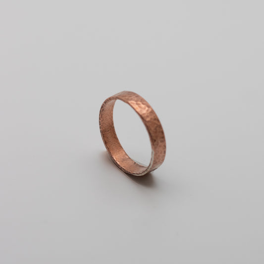 Hammered Copper Ring
