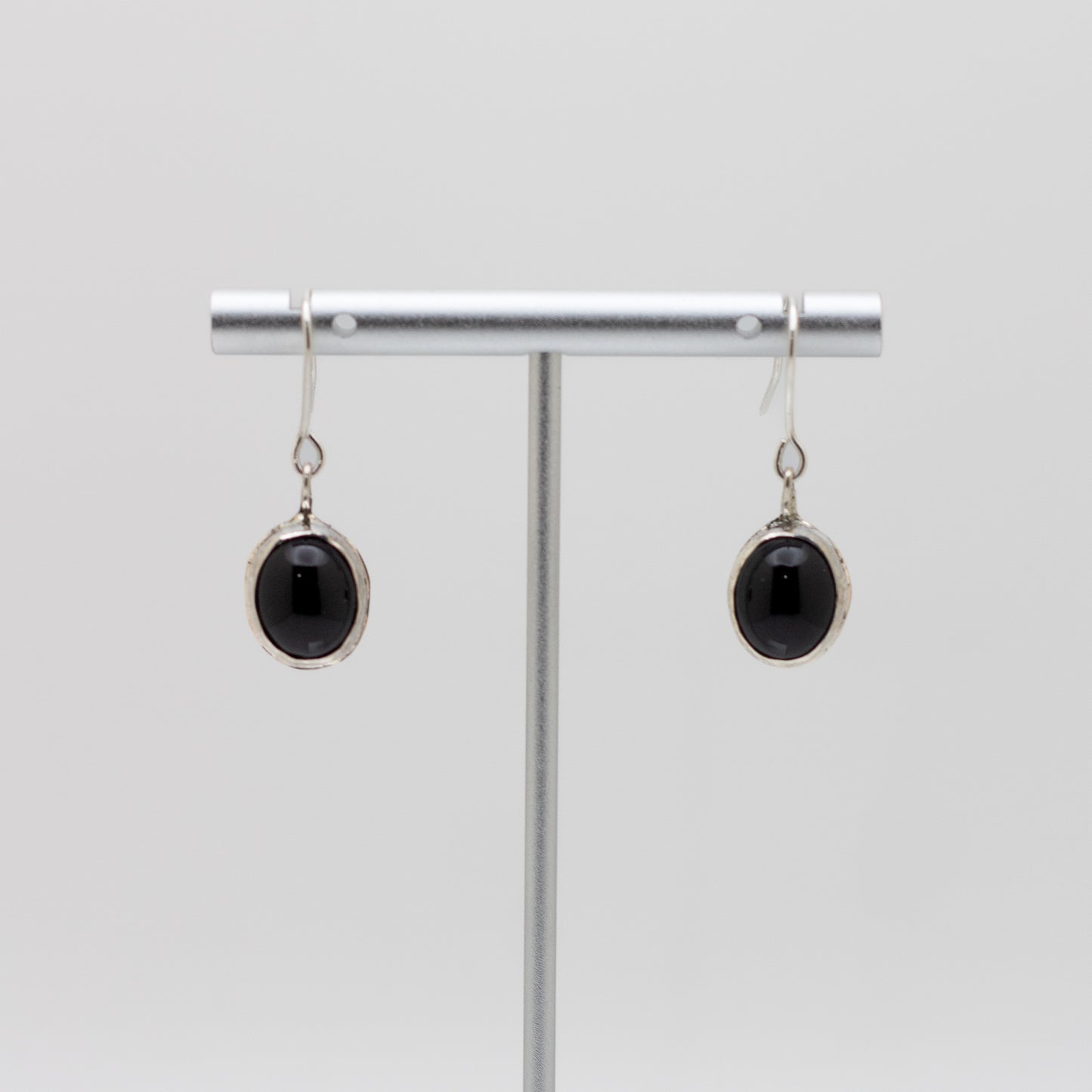 Onyx Sterling Silver Earrings