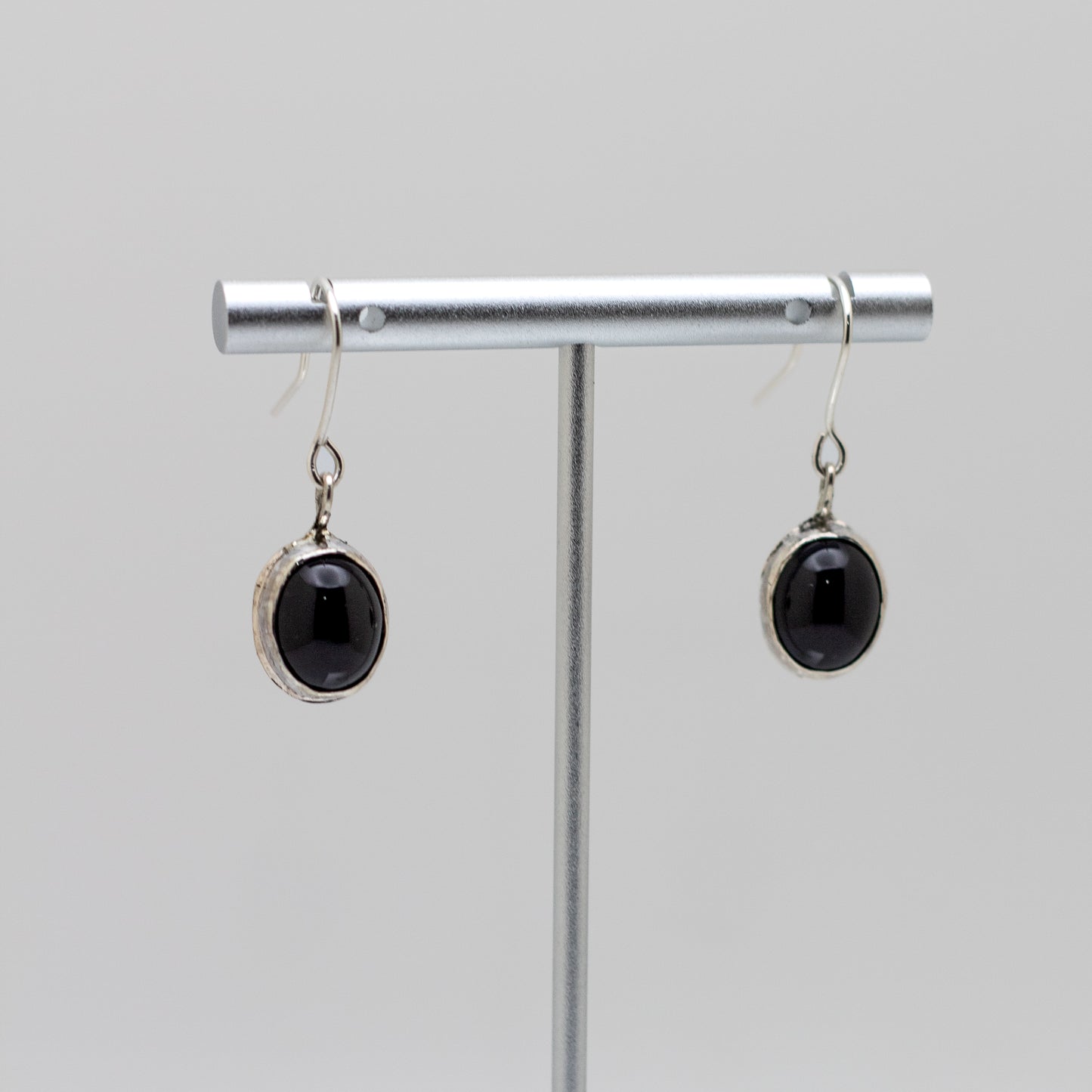 Onyx Sterling Silver Earrings