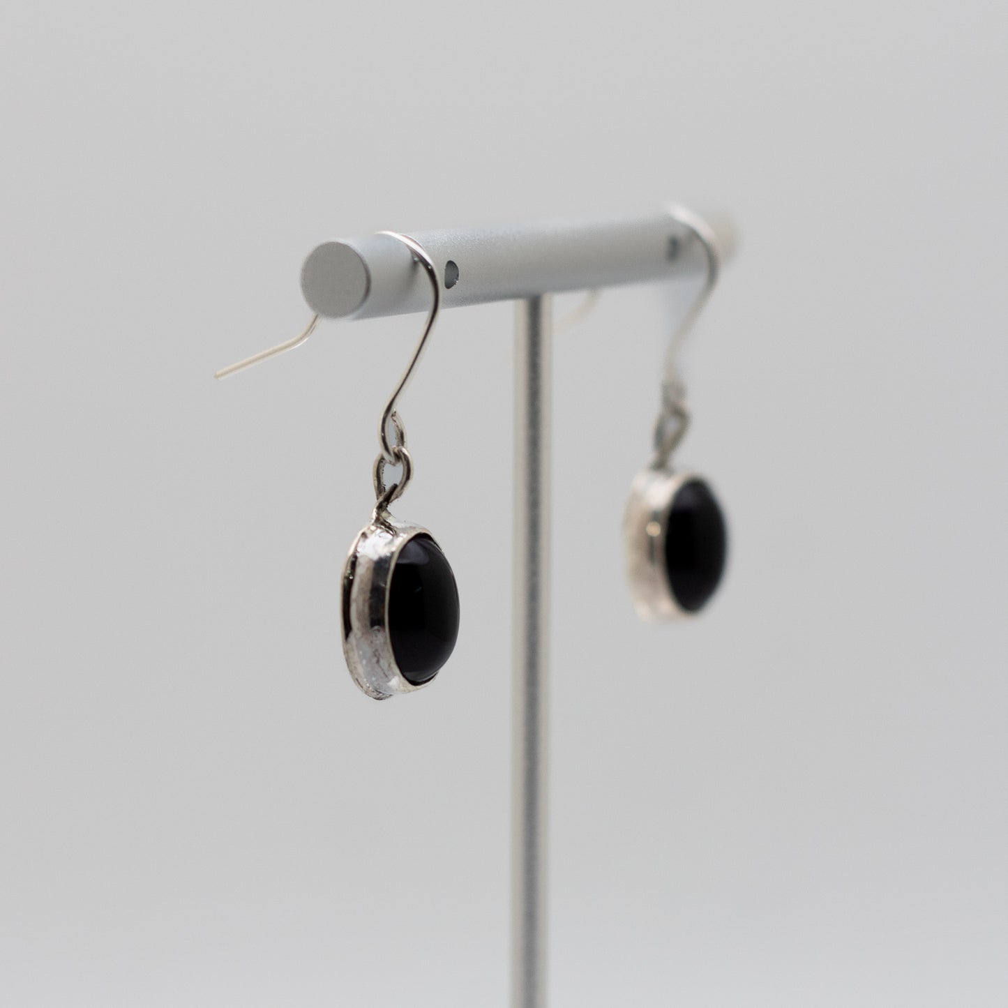 Onyx Sterling Silver Earrings