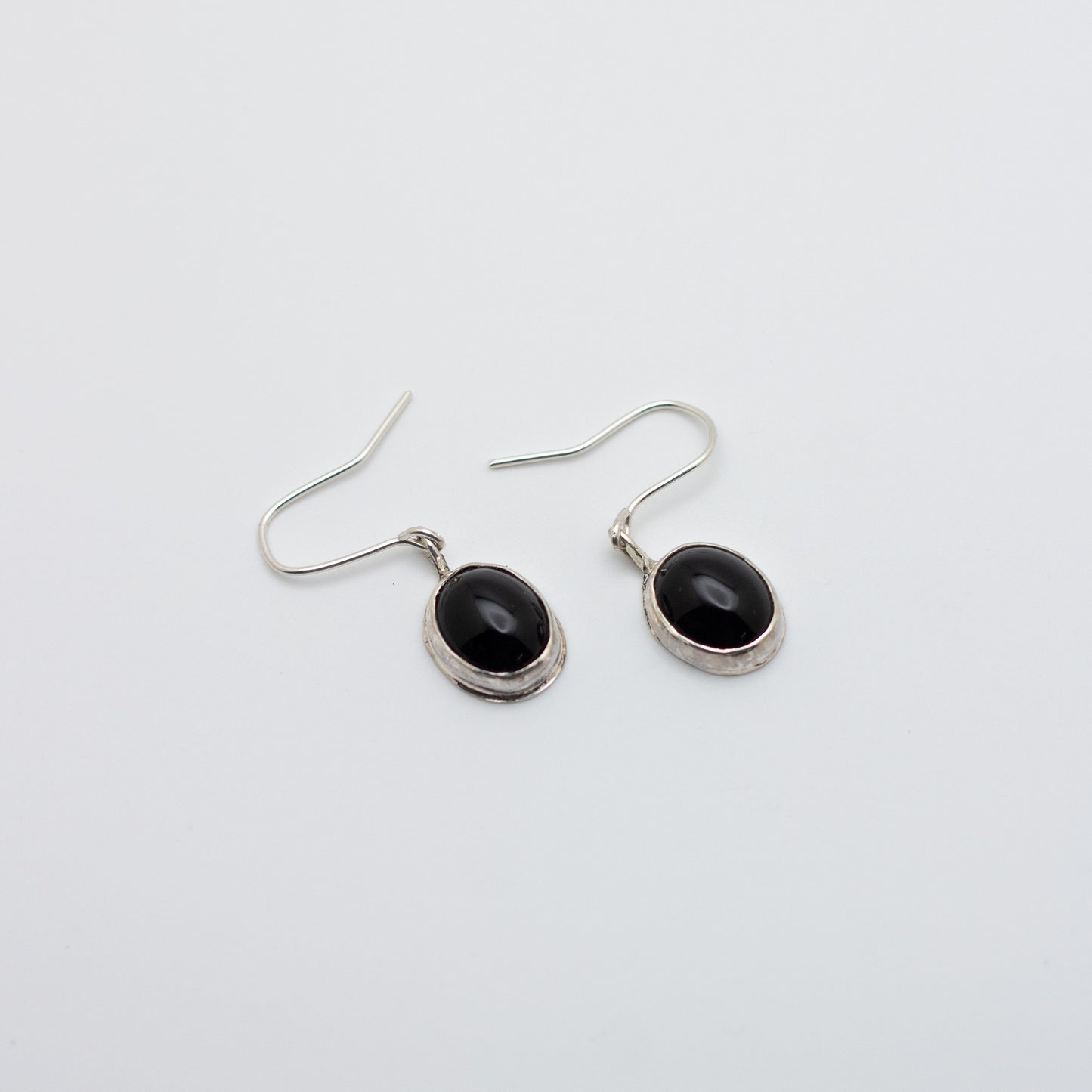 Onyx Sterling Silver Earrings