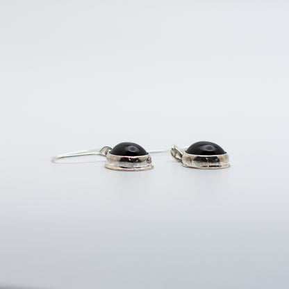 Onyx Sterling Silver Earrings