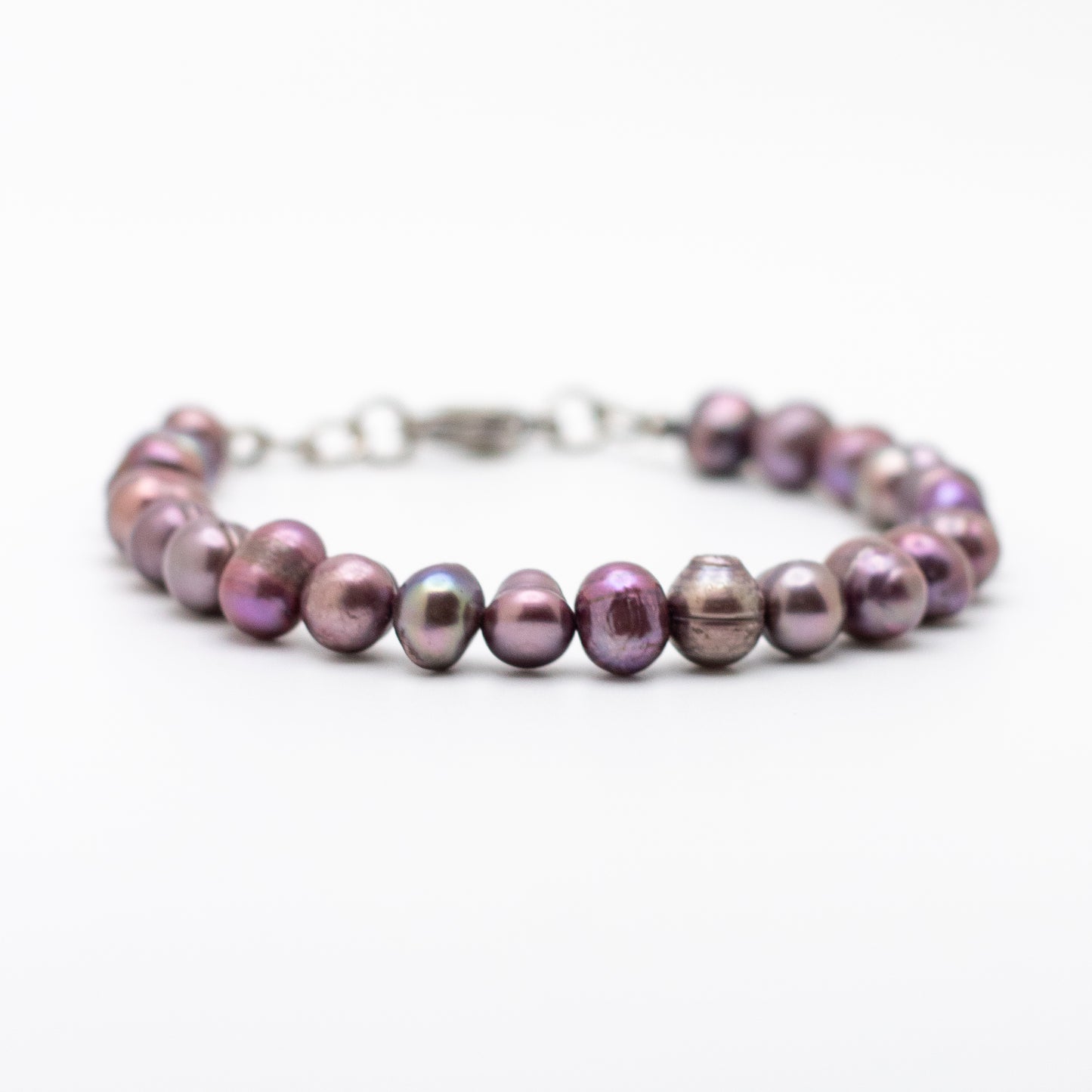 Lavender Pearl Bracelet