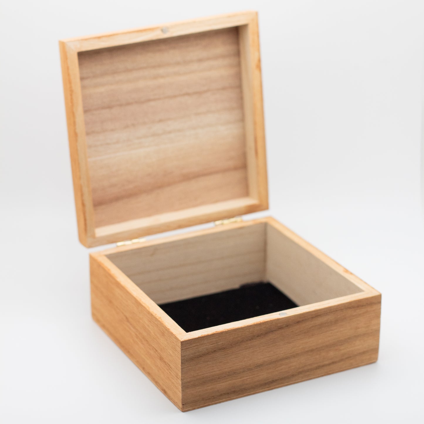 Bird with Jasmine Floral Nature Design Wooden Keepsake Box (Hand-Burned)
