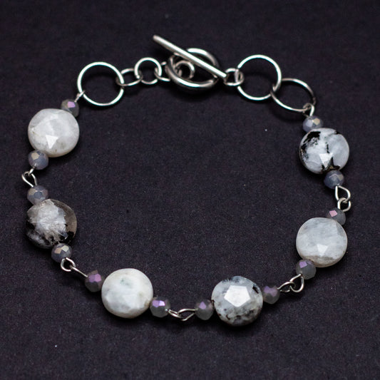 Blue Moonstone Bracelet
