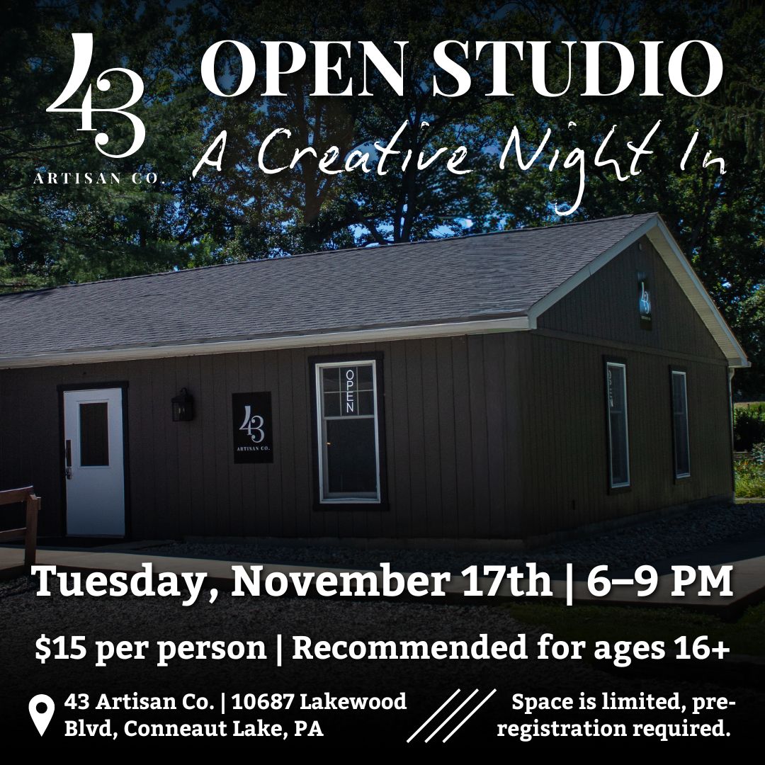 Open Studio: A Creative Night In | November 17th