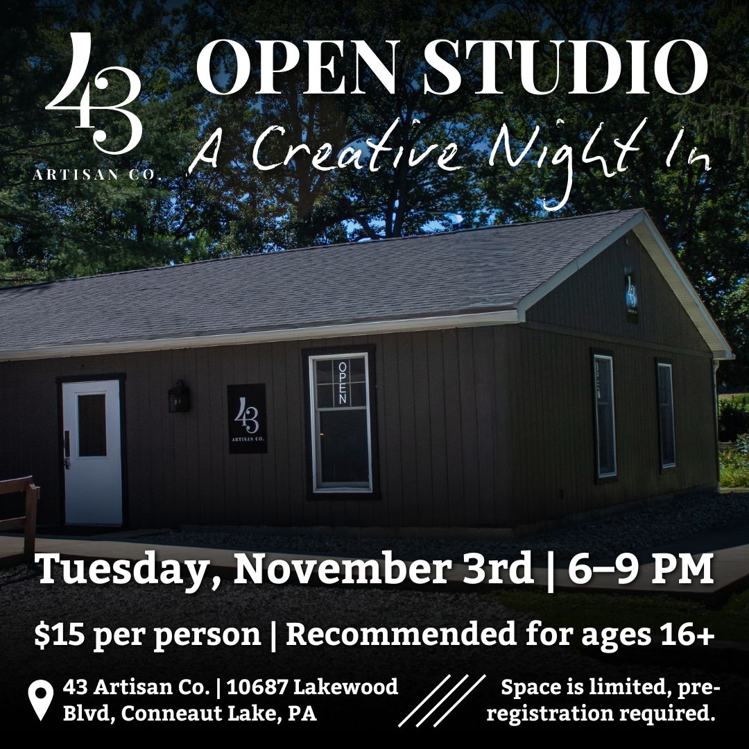 Open Studio: A Creative Night In | November 3rd